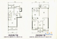 1栋经典户型a梯01户型